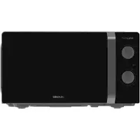 Cecotec Micro-ondes Inverter 20L Proclean 2010. Puissance : 700W, 5 niveaux de puissance, faible consommation, plateau tournant de 245mm