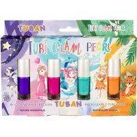 TUBAN Tubi Glam - Kit de vernis à ongles - 4 pcs. (TU3468) (Sumaišykite, Vernis couleur)