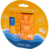 Raw Organic Coffret de soins solaires pour le visage et les lèvres