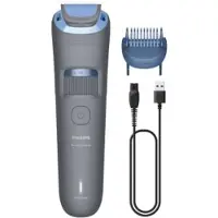 Philips Beard Trimmer 3000 Series - Tondeuse à barbe avec lames à bords arrondis - BT3615/15