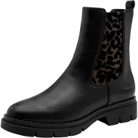 Tamaris Chelsea Boots brun foncé / noir