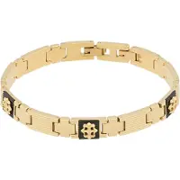 GUESS Rebel Moon Jumb05065 Bracelet Doré Homme