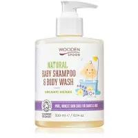 WoodenSpoon Natural shampoing et gel de douche pour enfant arôme lavande 300 ml