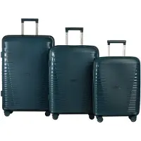Worldpack Ensemble de bagages 'Havanna' bleu foncé / pétrole