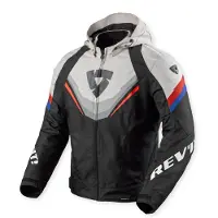 REV'IT! REV'IT! moto Quantum 3 H2O VESTE TEXTILE Noir/Gris/Bleu/Rouge M hommes