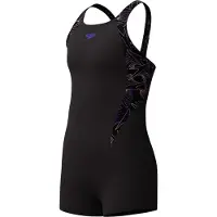 Speedo Hyperboom Splice Kneeskin Noir 5-6 Years Fille
