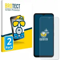 BROTECT Protection Mat (2 pcs, Téléphone léger 3), Téléphone portable : film de protection, Gris
