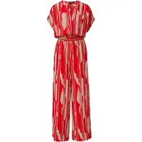 Comma Combinaison beige / rouge