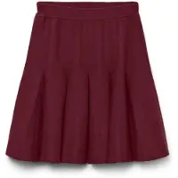 Vero Moda Jupe 'VMKristin' rouge foncé