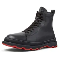 Camper Bottines à lacets 'Brutus+' rouge / noir