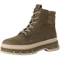 Tamaris Bottines à lacets beige / olive