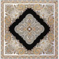 Roeckl Foulard 'SQUARE GARDEN PAISLEY' mélange de couleurs