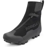 Rogelli Unisexe, Chaussures de cyclisme, Chaussures d'hiver MTB Artic R-1000 Black 39 ROG352053.39 (39), Noir