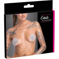 Cottelli - pasties chaînes pour tétons - argenté