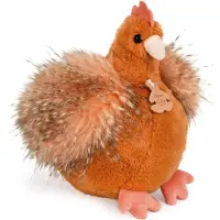 Doudou et Compagnie Ho3161 Poulettes Petit Modele Orange