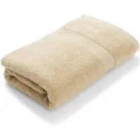 BOSS Serviette de bain en coton avec logo brodé ton sur ton