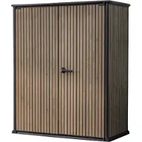 Keter Signature Armoire de rangement 1400 l, plastique, brun 261093