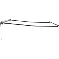 vidaXL Store avec anthracite 4 × 3,5 m métal