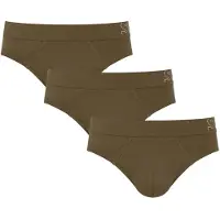 Sloggi Slip 'Briefs' marron / olive
