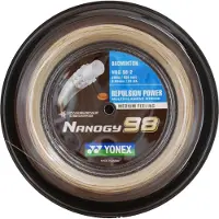 Yonex Nanogy 98 200 M Badminton Reel String Argenté 0.66 mm