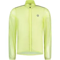 Rogelli Hommes, Veste de cyclisme, Veste Mr. Rainence Urgence Fluor L Rog351706.L (L), Jaune, L