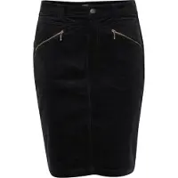 Fransa Jupe 'Tean' marron / or / noir