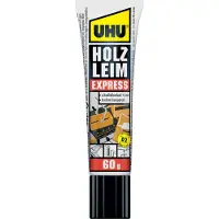 UHU Colle pour bois express (60 g, 60 ml)