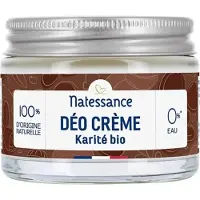 Natessance Déodorant Crème Karité Bio 50 g