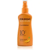 Bilboa Carotissima Olio huile solaire en spray au bêta-carotène SPF 10 200 ml