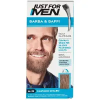 Just for men Men Moustache & Beard coloration pour barbe pour masquer les cheveux gris teinte M-35 Mid Grey 1 pcs