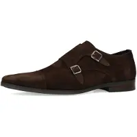Manfield Chaussure basse brun foncé