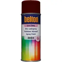 Belton Peinture aérosol RAL 3003 Rouge rubis brillant 400ML SPECTRAL