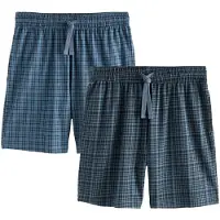 Next Pantalon de pyjama bleu marine / gentiane / bleu ciel / blanc