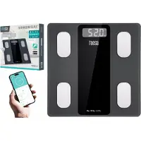 Teesa TSA0813 Pèse-personne analytique Bluetooth 180 kg, gris