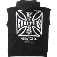 WCC Veste Sans Manches de - WCC OG ATX - Sweat à Capuche Sans Manches - S - 4XL - pour Homme - noir - Taille M
