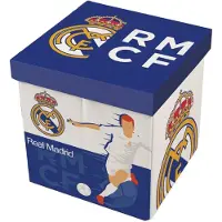 Arditex Tabouret/contenant Real Madrid 30x30x30 Cm