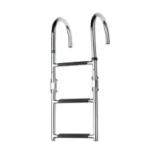 VETUS échelle flottante en acier inoxydable avec support - 3 marches