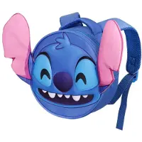KARACTERMANIA Plecak 3D Lilo i Stitch Send-Emoji, Wysokiej Jakości, Poliester 22x22x9 cm