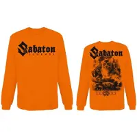 Sabaton T-shirt manches longues de - Legends - S - 4XL - pour Homme - orange - Taille L