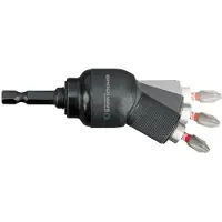 Milwaukee Renvoi d'angle cardan MILWAUKEE + 10 embouts vissage - 4932459781