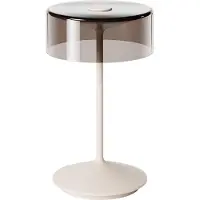 Sigor Numotion Lampe à accu Lampe en verre IP54 2,2W Flex Mood 2700/2200K beige dunaire