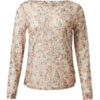 Comma casual identity T-shirt beige / olive / rose