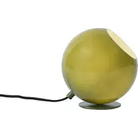QAZQA Lampe de table rétro verte avec verre - Mabel