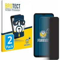 BROTECT Protection Anti-Espion (2 pcs, Téléphone léger 3), Téléphone portable : film de protection, Bleu