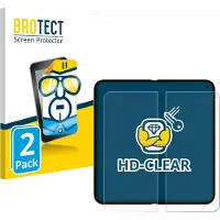 BROTECT Protection Clair (2 pcs, Google Pixel 10 Pro Plié), Téléphone portable : film de protection, Transparent