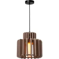 Lucide Lampe pendante de conception Rollo Brun sable de 31 cm
