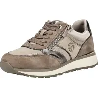 Tamaris Baskets basses beige / écru / beige foncé