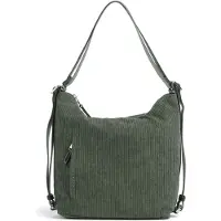 Mandarina Duck Hunter Velvet Slide Medium Shoulder Bag Vert