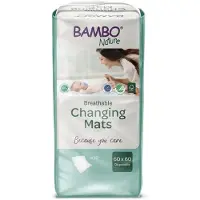 Bambo Nature Matelas à langer carrés Bambo Natura Matelas à langer 60x60cm x10