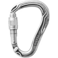 Edelrid Hms Bulletproof Screw Eco Snap Hook Argenté